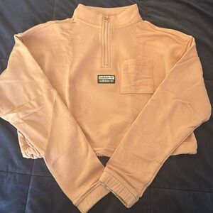 adidas crop sweatshirt